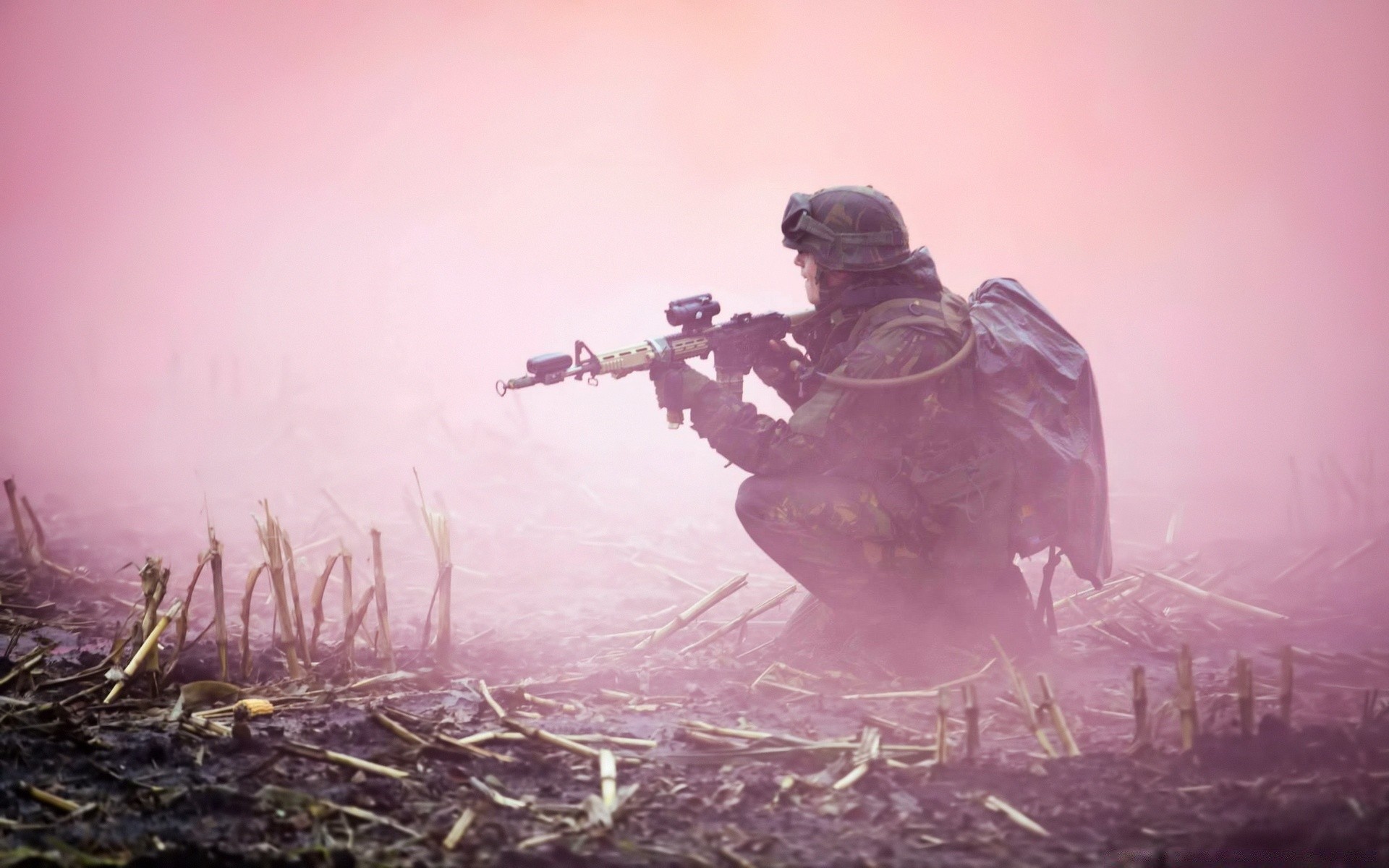 infanterie allein erwachsener mann wasser im freien