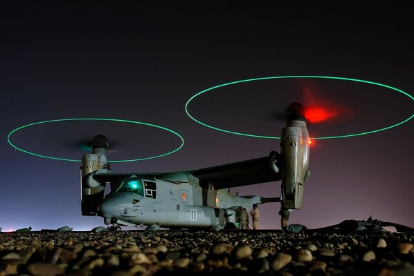 Air transport with a photographer recording what is happening in the air