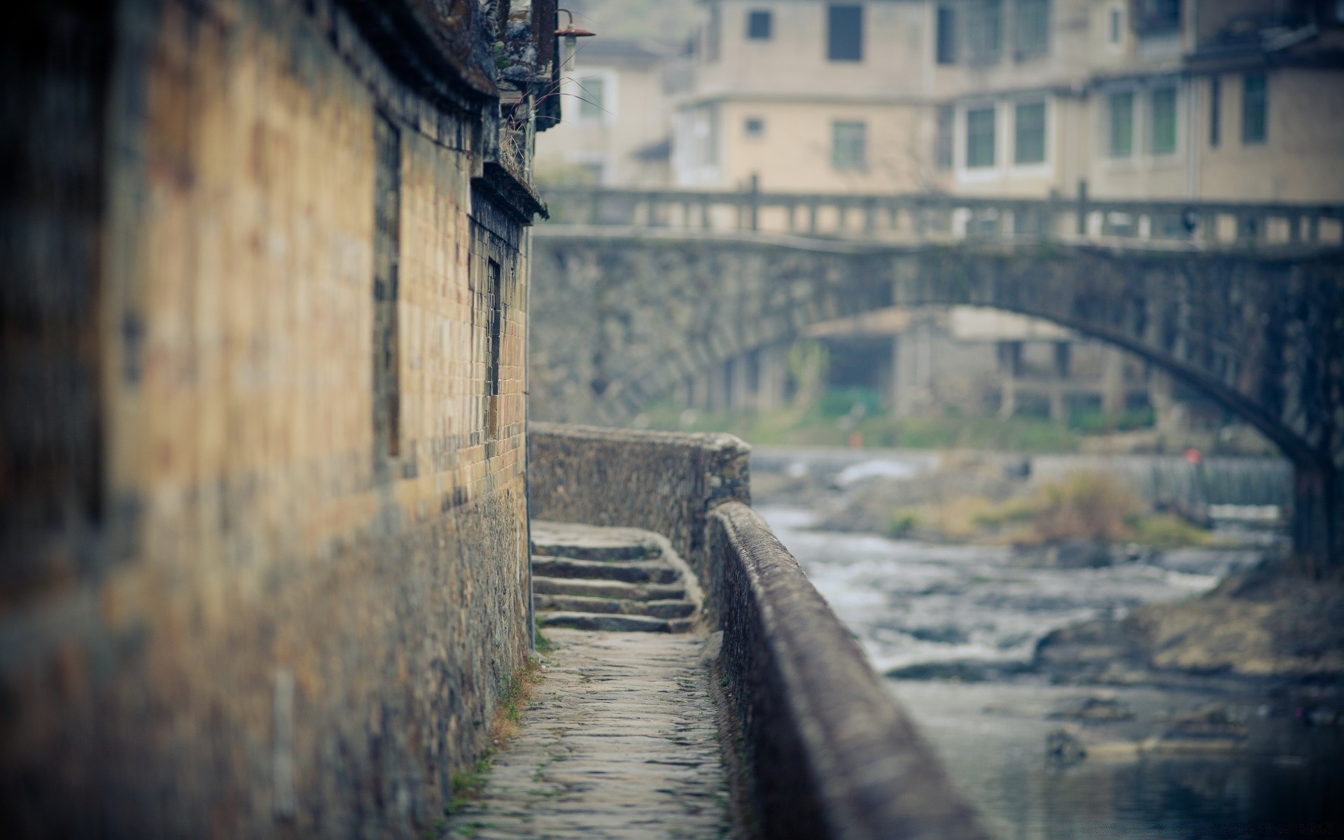 vintage architettura ponte viaggio all aperto acqua strada città vecchio casa