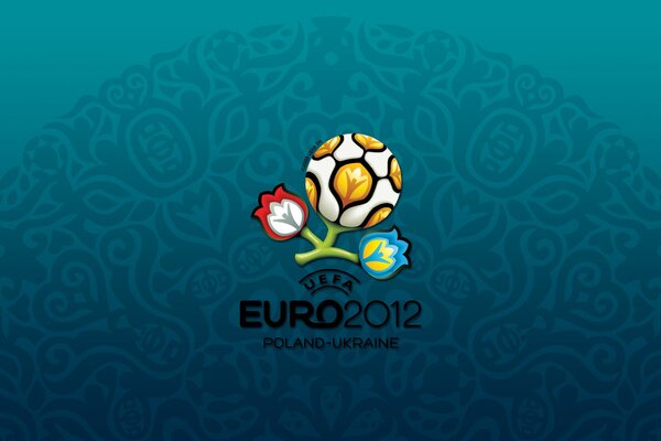 Ilustração do logotipo do torneio europeu de 2012