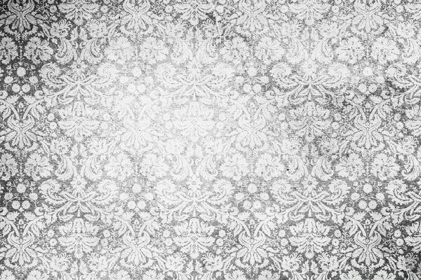 Motif fleuri. motif noir et blanc