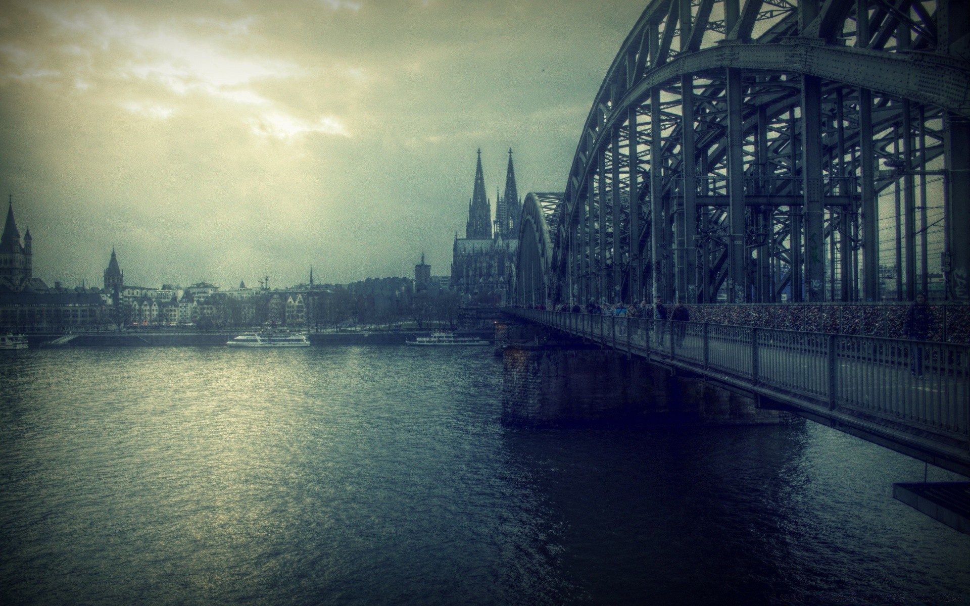 vintage bridge water river architecture city travel reflection transportation system building urban sky vehicle light sunset evening