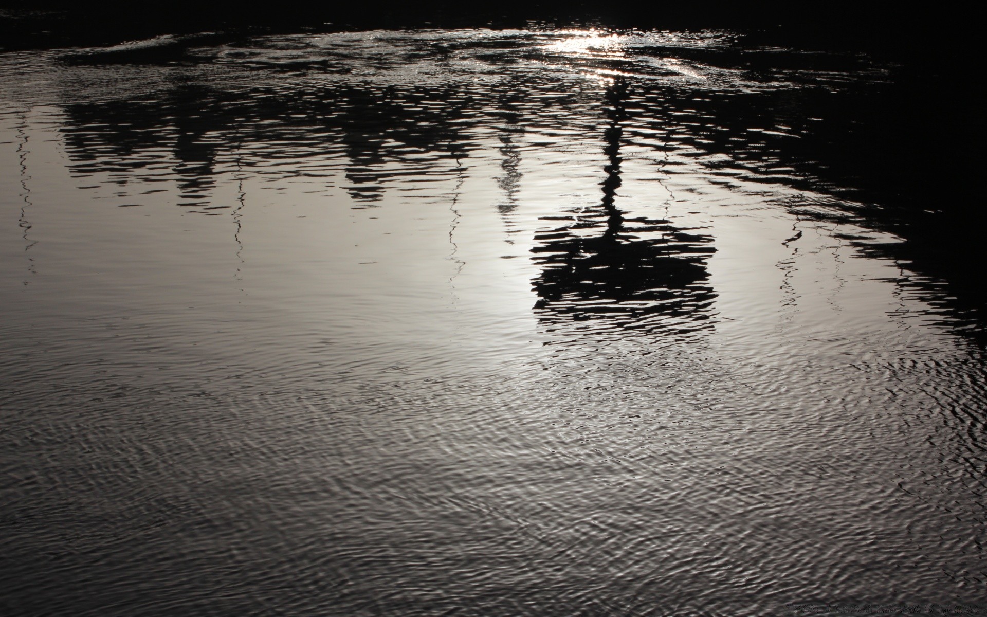 vintage water reflection sunset lake river sea beach ocean dawn