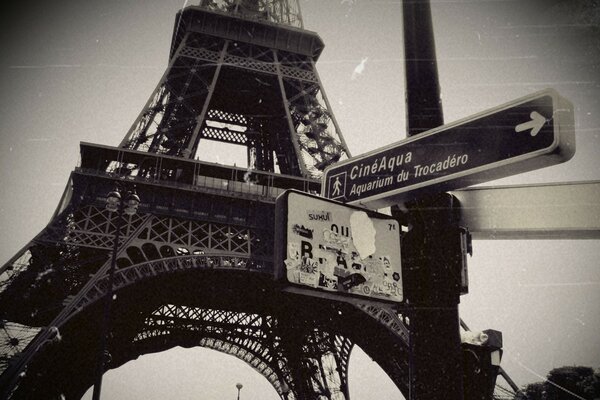 复古街头照片在巴黎