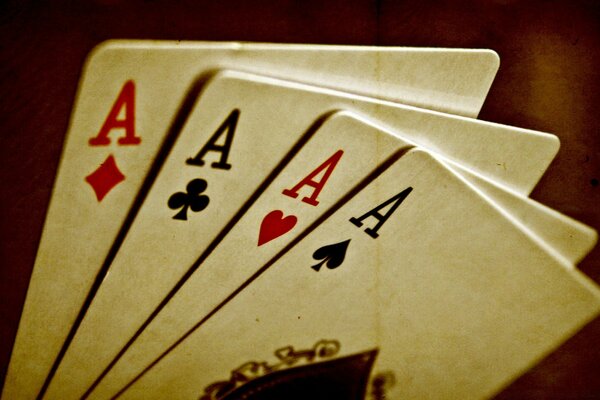 Cartas de Poker sorte