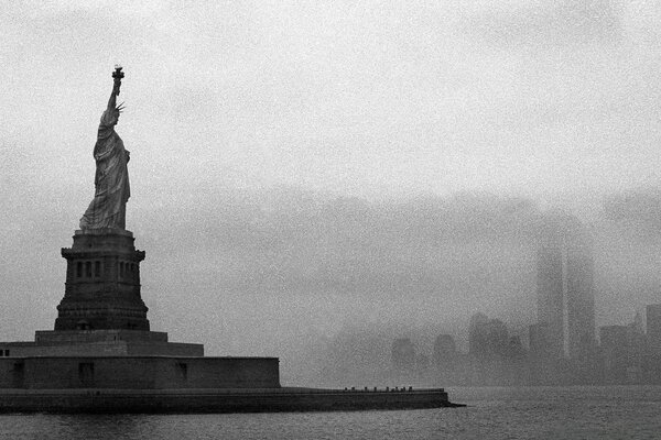 Freiheitsstatue vintage Bilder