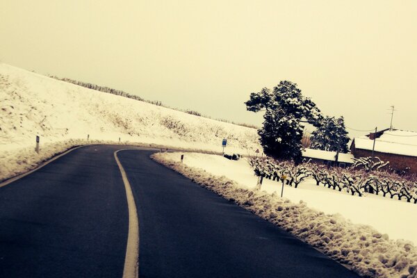 When you re racing along a snowy road, remember that you re starting from scratch