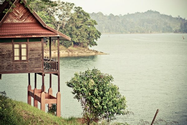 Lake view from Kenyir Lake resort