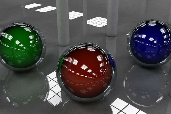 Geometric shapes of the sphere for the desktop