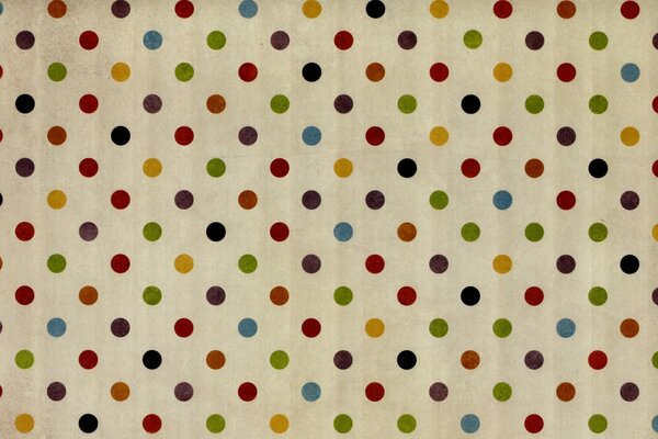 Funny dots of different color background