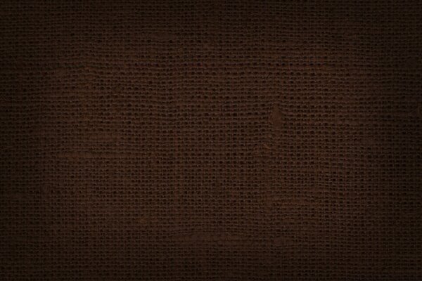 Brown fabric with canvas texture