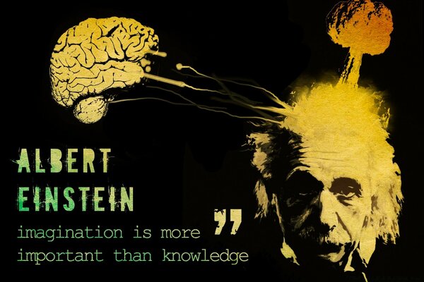 The statement of the famous scientist Albert Einstein