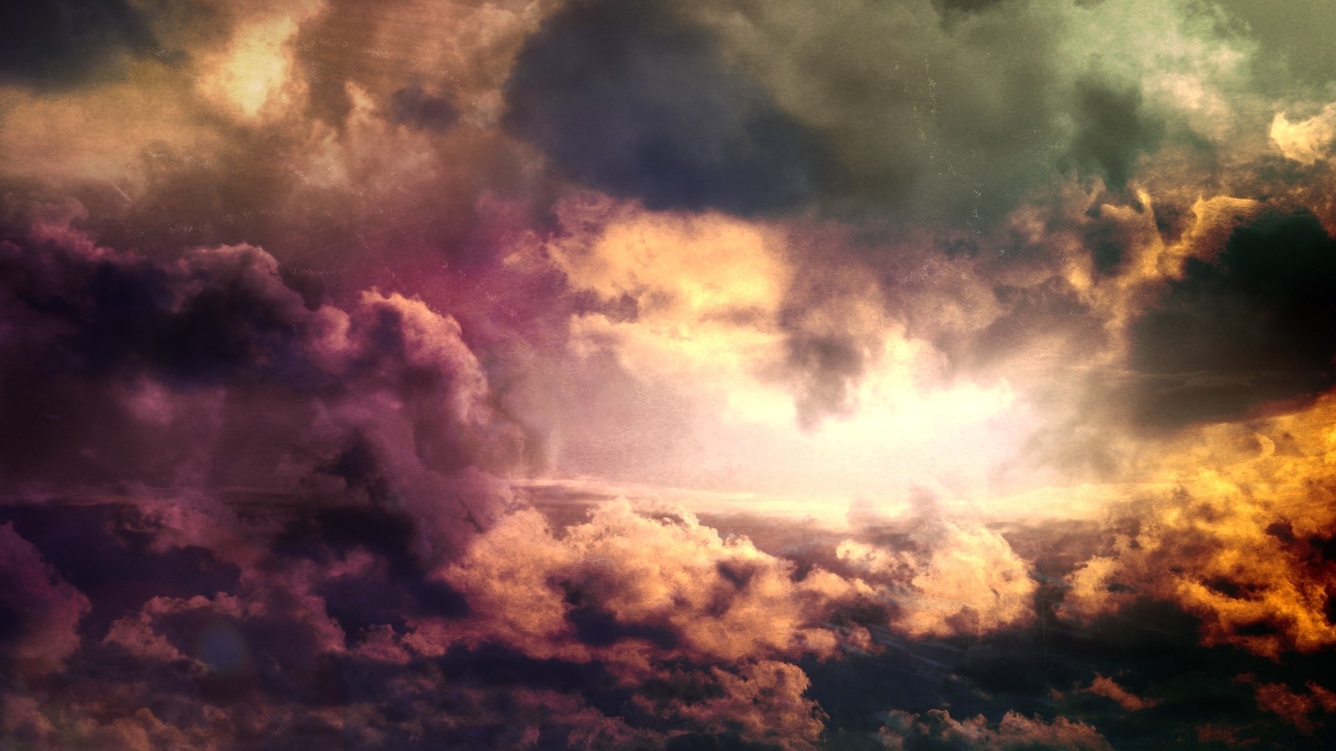 vintage weather sky sunset light storm landscape dramatic daylight nature sun rain puffy outdoors fair weather meteorology evening cloud heaven dawn