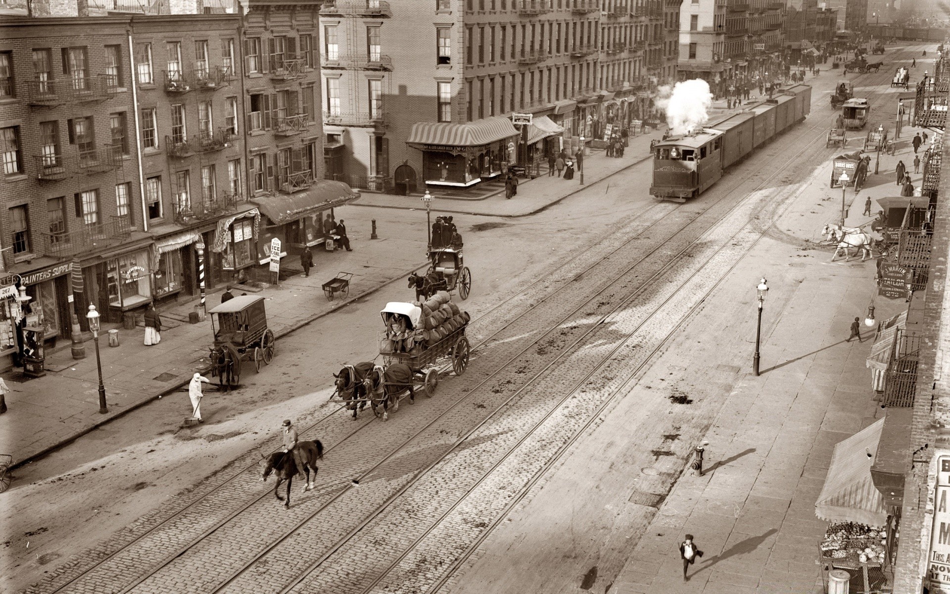 vintage grupo coche sistema de transporte muchos calle carretera