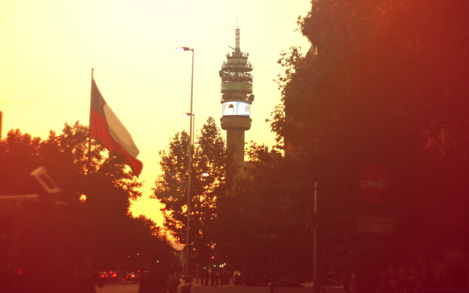 jahrgang reisen im freien stadt architektur licht auto baum haus abend