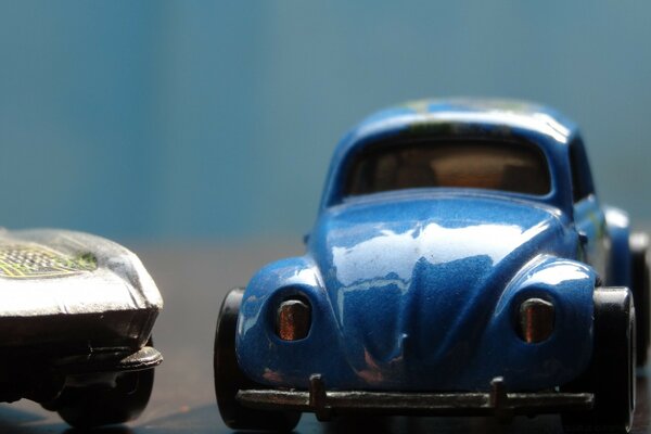 Vintage Toy Blue car