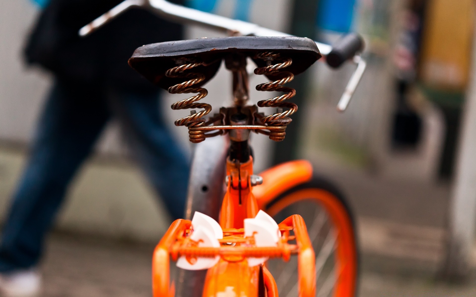 vintage bicicleta ruedas coche al aire libre coche hombre calle sistema de transporte