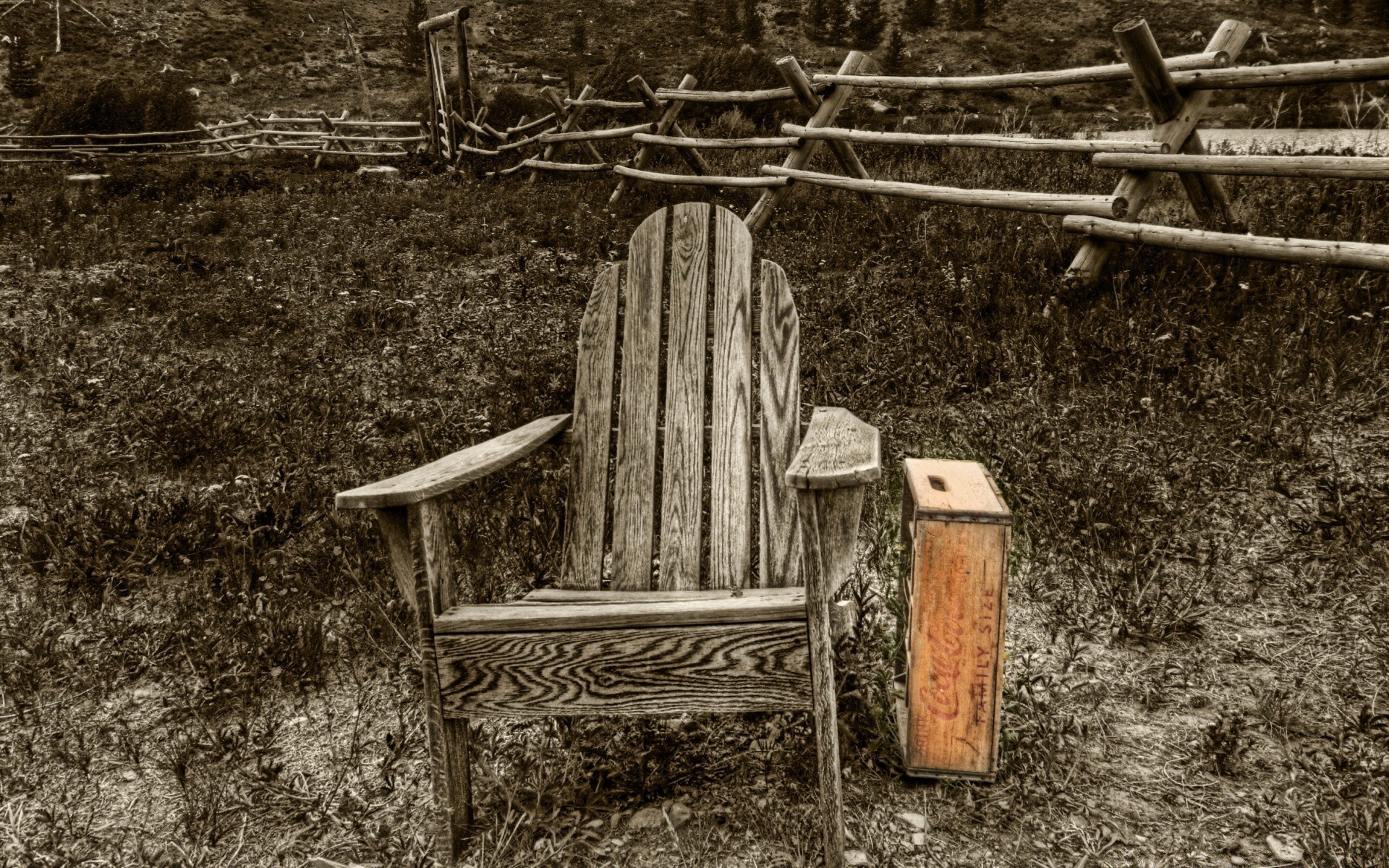 vintage in legno di legno posto vecchio panchina abbandonato natura all aperto retro parco