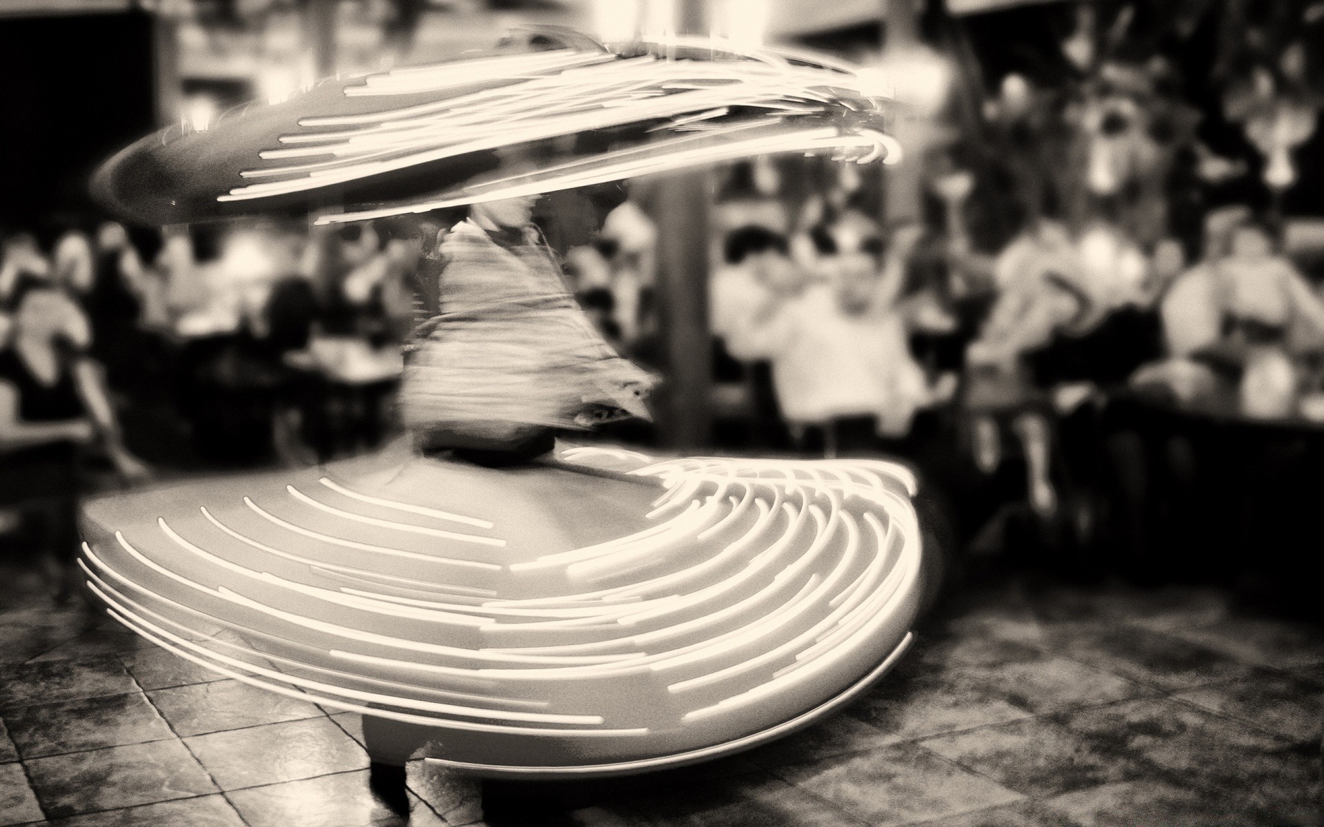 vintage monochrome street adult man one restaurant group woman