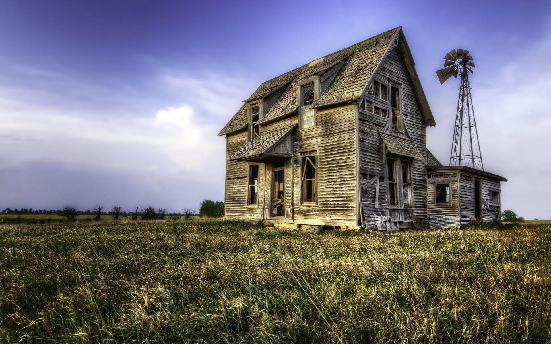 vintage grange maison maison ferme herbe pays ciel rural abandonné agriculture architecture vieux maison champ extérieur paysage campagne maison