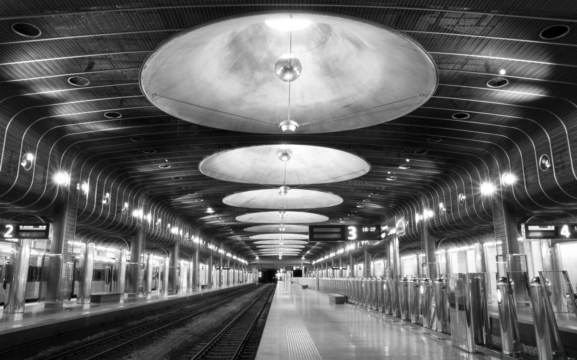 vintage tube transportation system urban airport city train travel street architecture station business modern light reflection tunnel building indoors