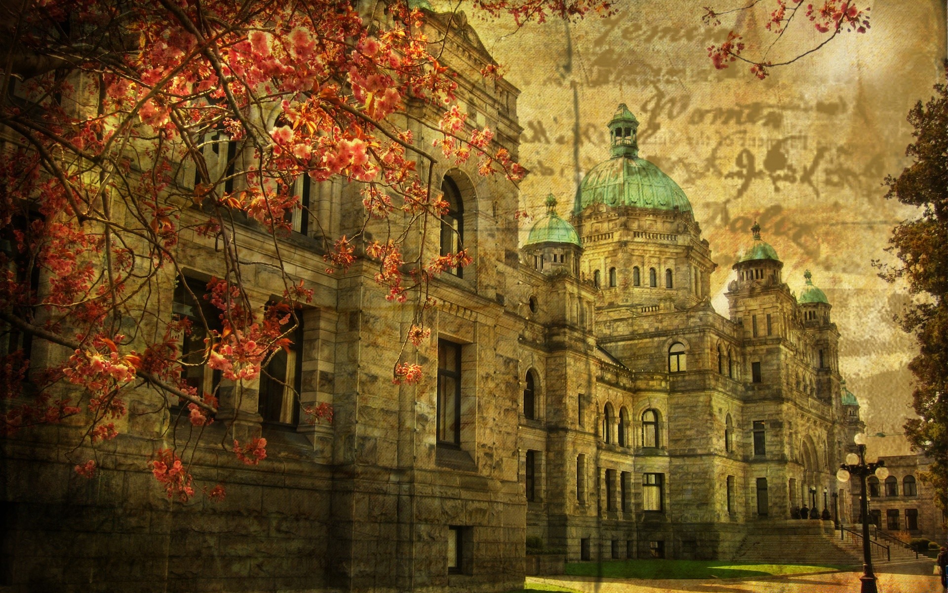 vintage architektura sztuka podróże dom stary