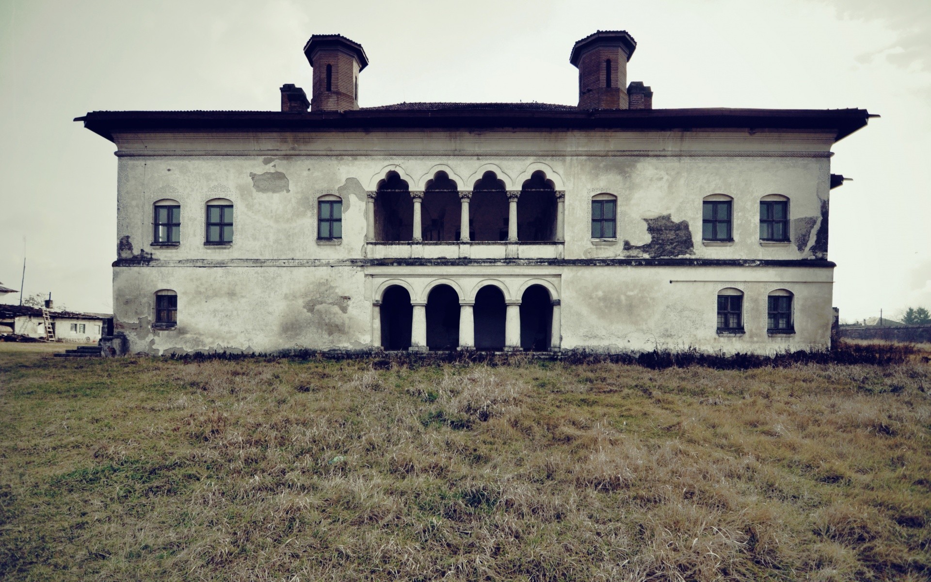 vintage architecture building outdoors house old travel sky daylight grass