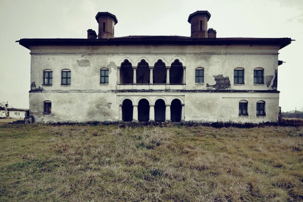 Architecture Vintage, maison dans la nature