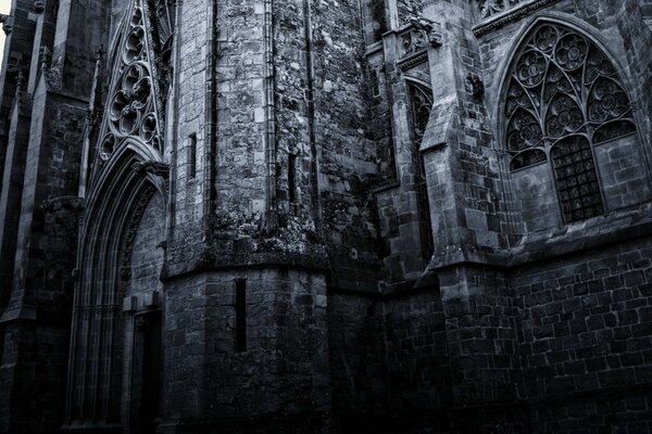 The Basilica of St. Nazaire and celse street, Carcassonne