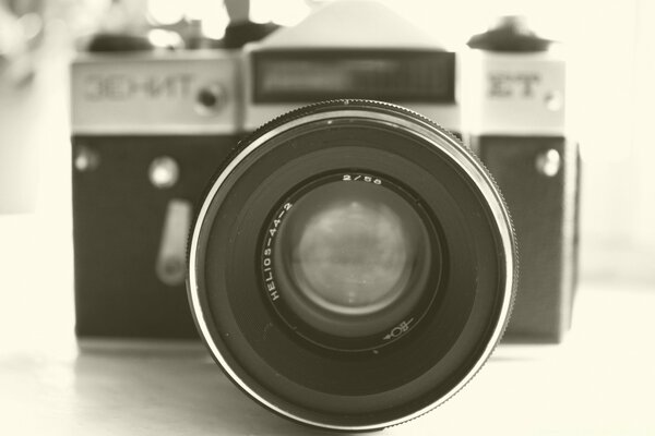 Photo accessory, vintage photo, lens