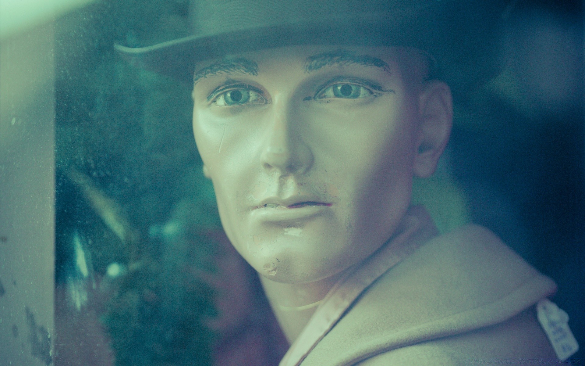 vintage jeden portret dorosły człowiek nosić