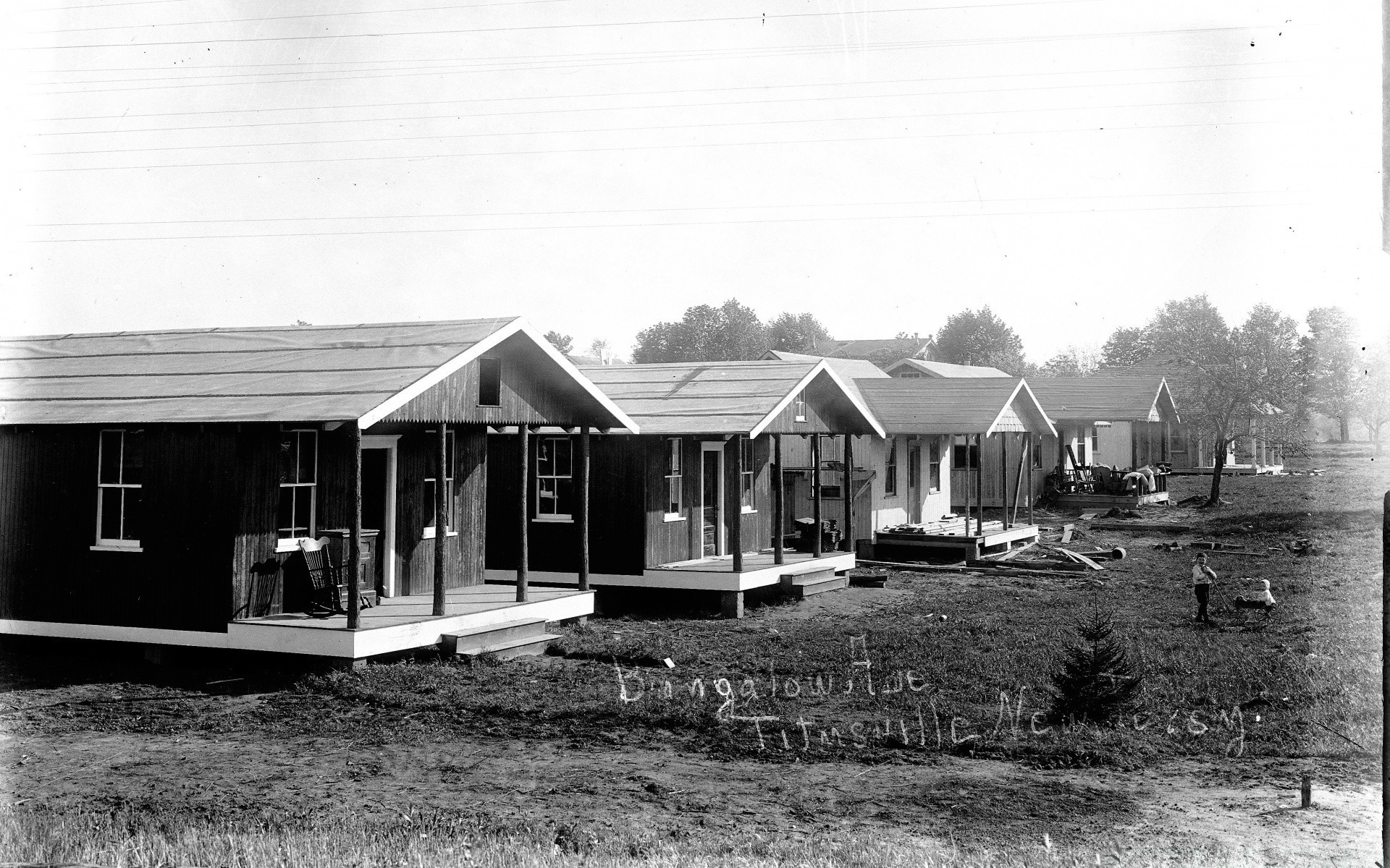 vintage home house horizontal building