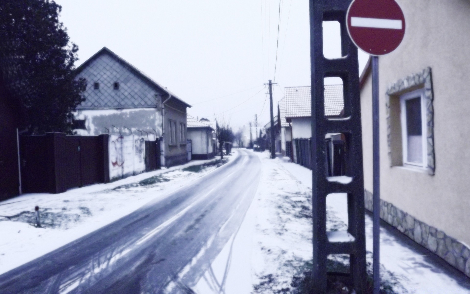 vintage kar kış sokak yol açık havada ev seyahat mimari ev soğuk şehir şehir hava durumu ağaç