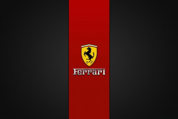 Design gráfico retro Ferrari