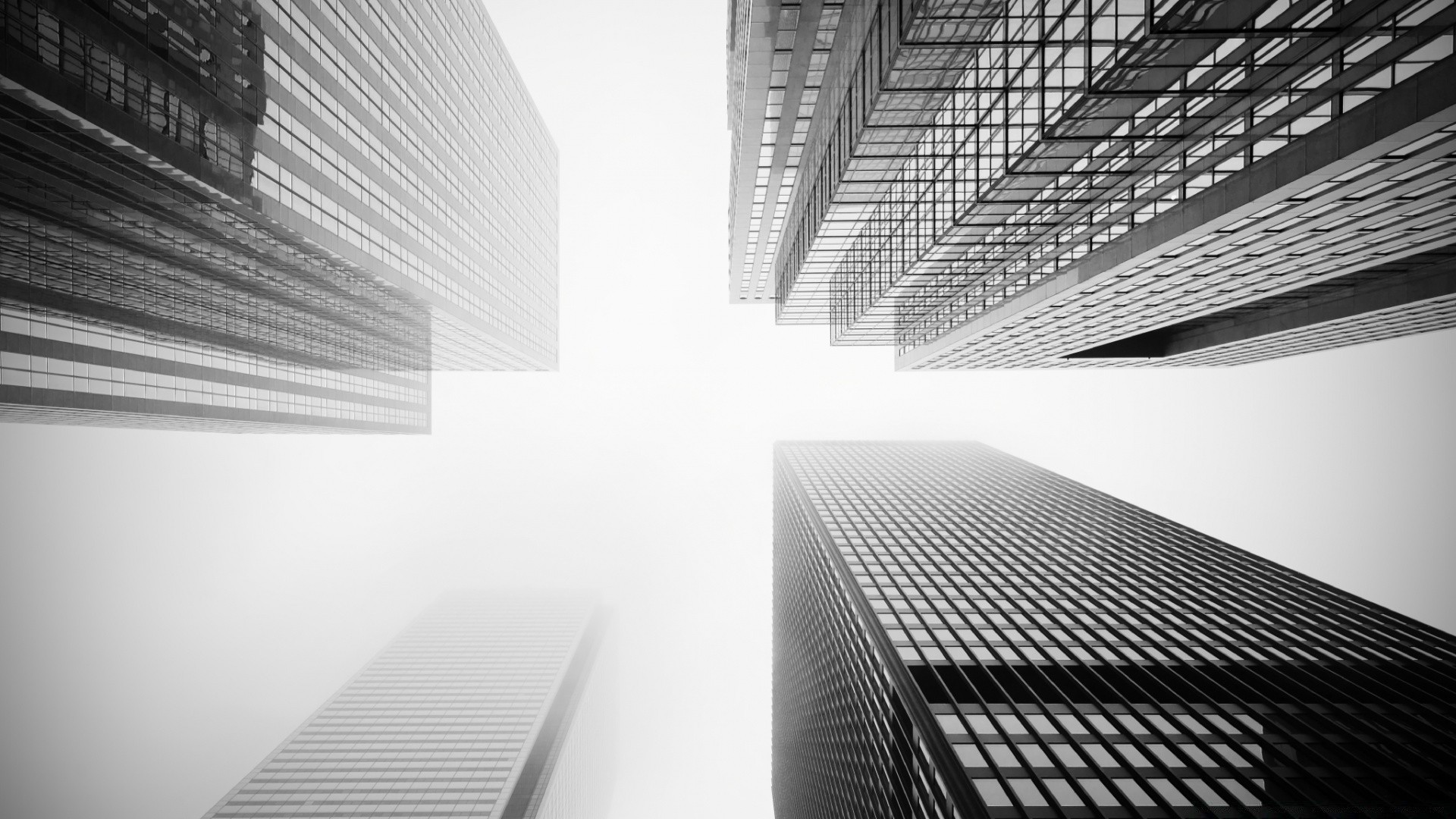 black and white contemporary architecture office modern business window perspective glass futuristic steel monochrome building indoors expression