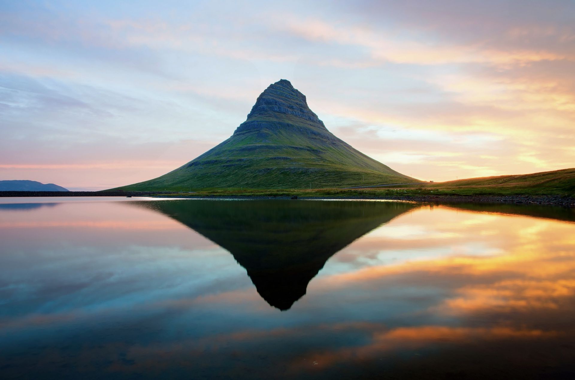 vulkan sonnenuntergang wasser himmel landschaft reisen morgendämmerung im freien abend natur