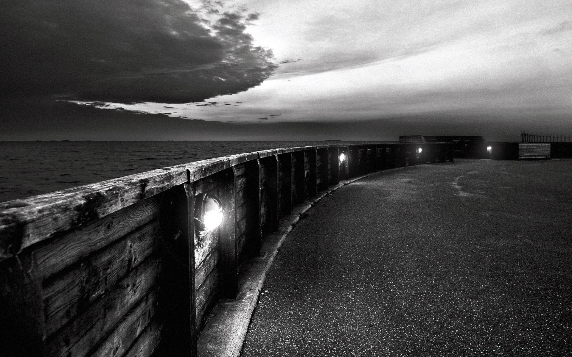 negro monocromo agua playa mar puesta de sol paisaje océano viajes puente cielo amanecer luz mar noche invierno blanco y negro