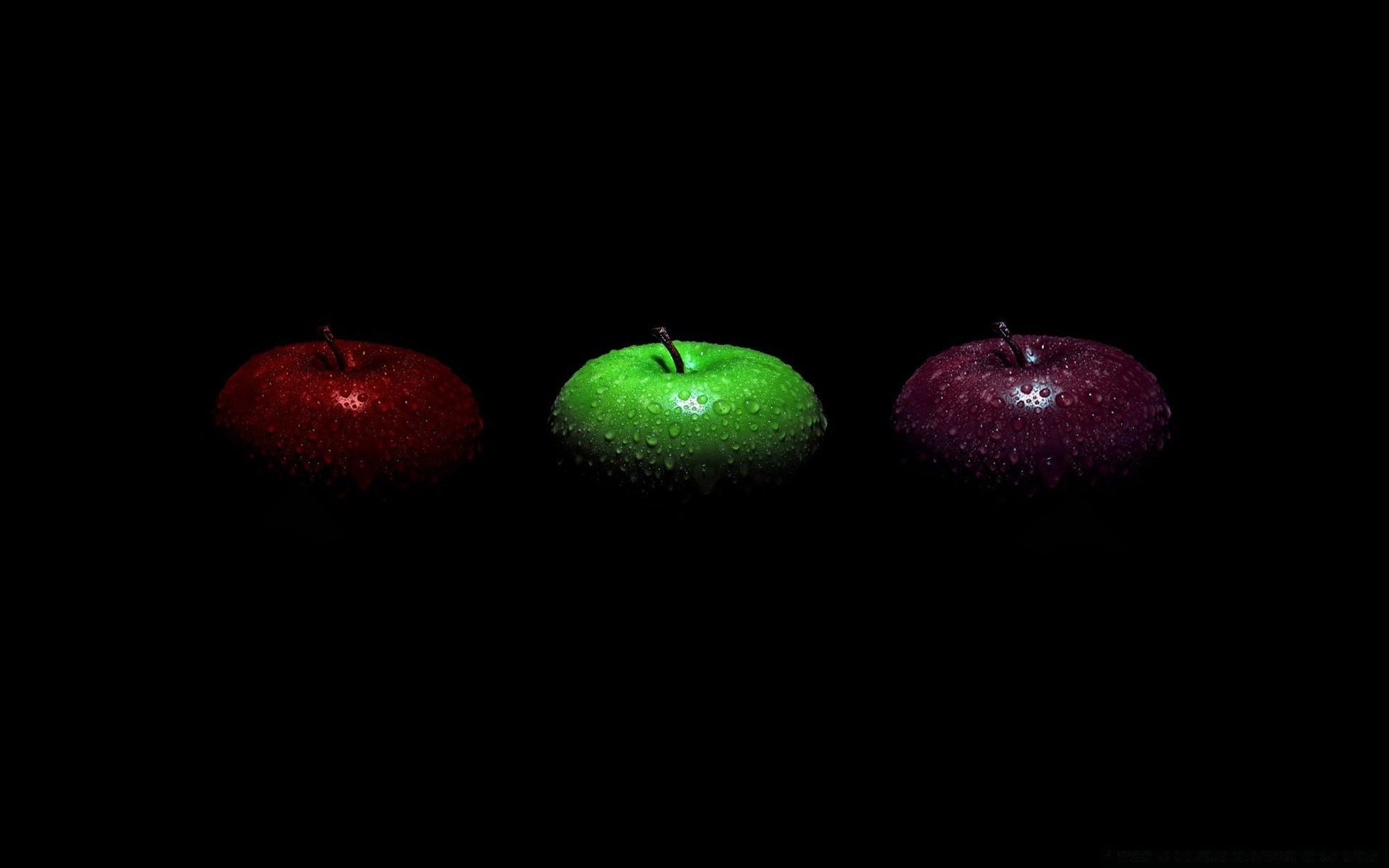 black apple food fruit grow color