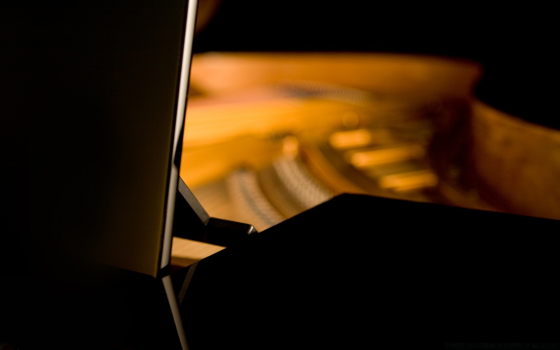 black piano blur light indoors music still life technology instrument