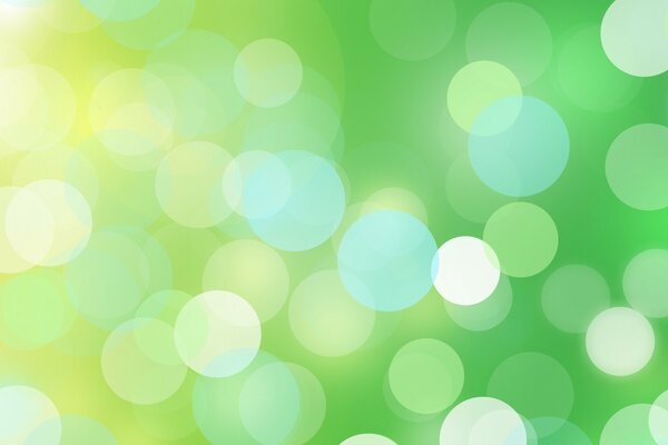 Light wallpaper blur dots