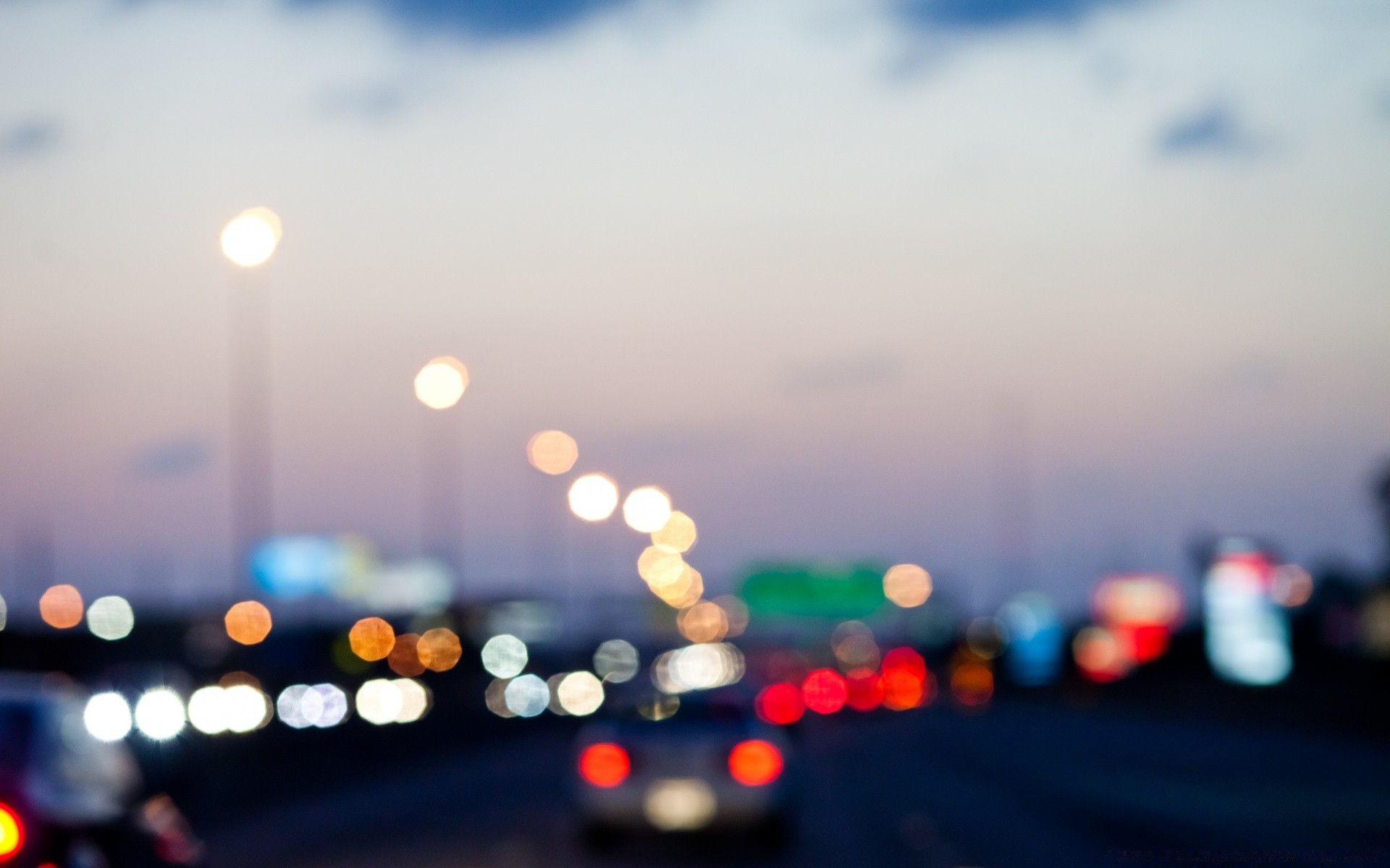 bokeh sfocatura tramonto natale inverno sera cielo messa a fuoco sole città luce paesaggio