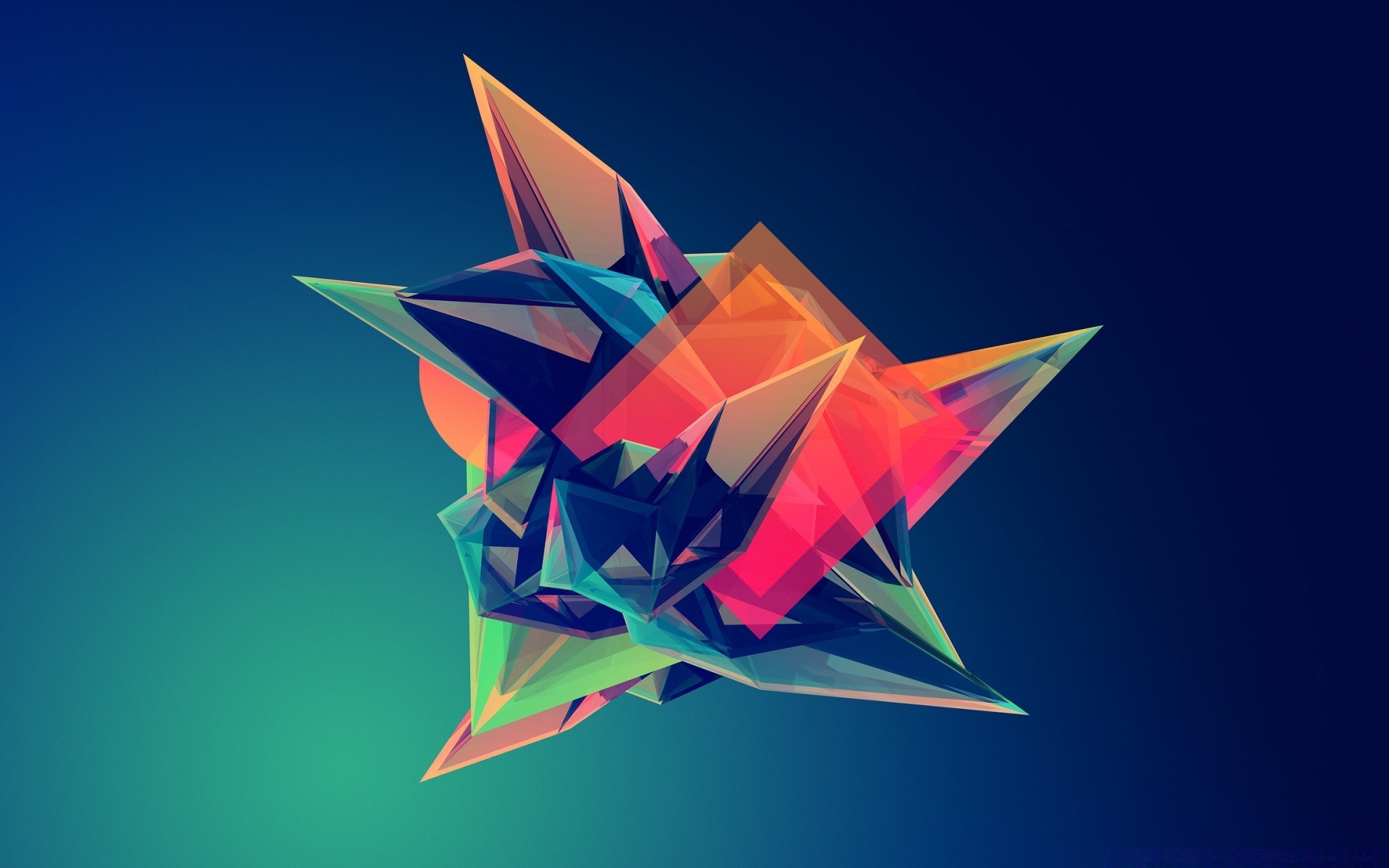 bright colors illustration art desktop design bright abstract graphic shape origami color