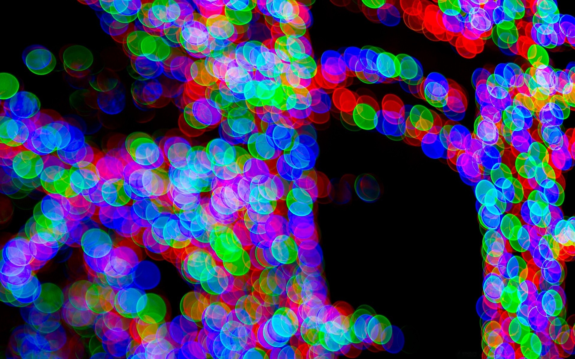bokeh abstract bright pattern texture round blur design color decoration christmas art desktop light shining graphic wallpaper illustration shape background