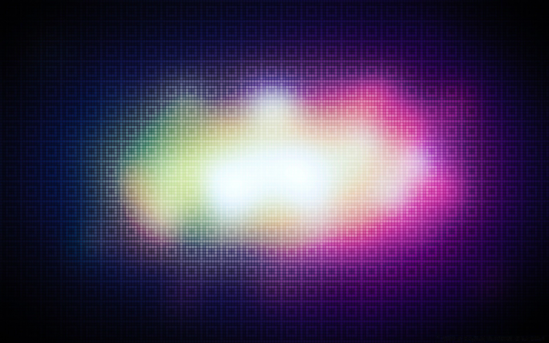 Bright blurred colors on the desktop wallpaper