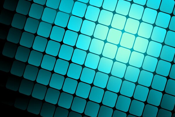 Blue squares. Wallpaper. Design