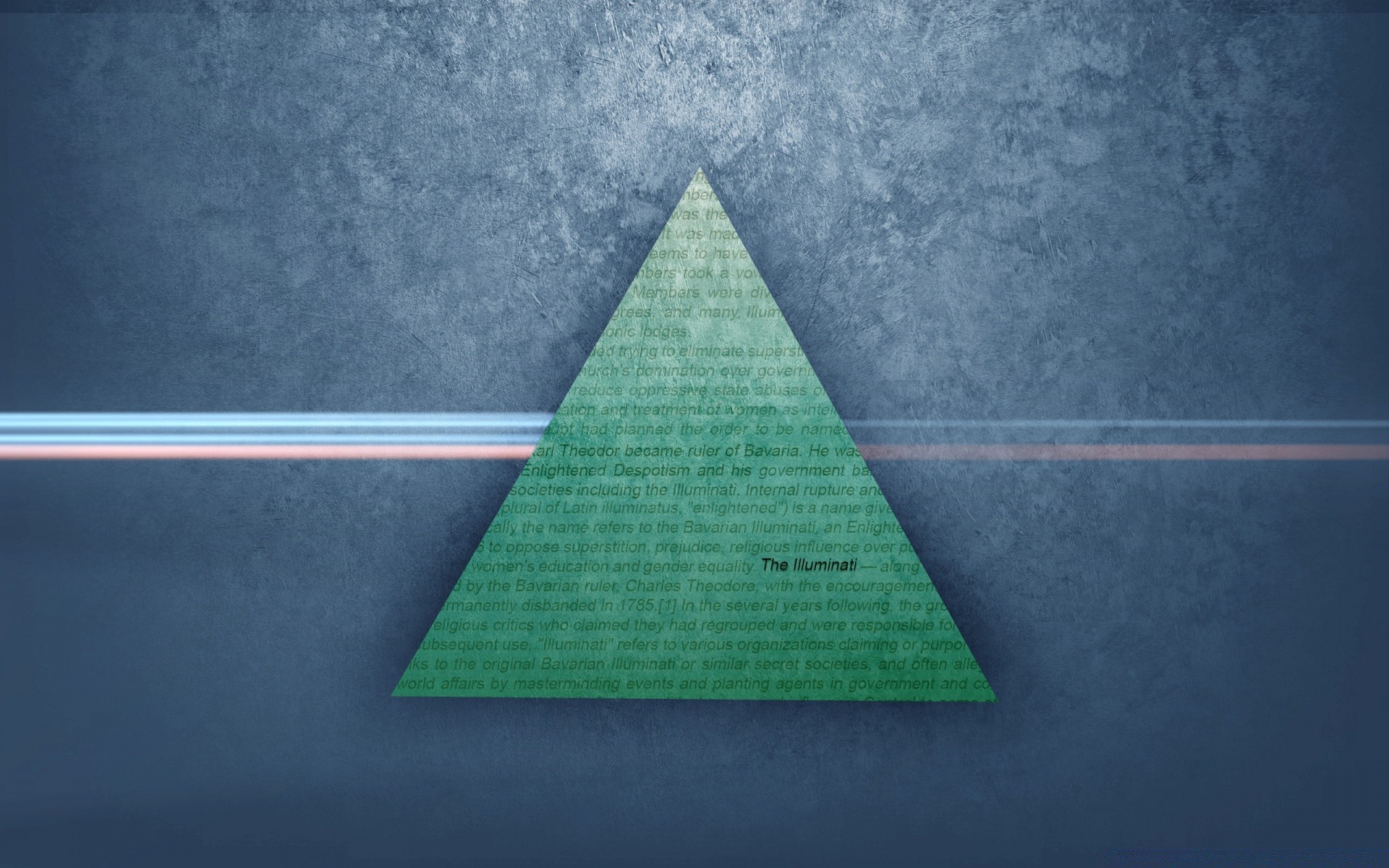 creative empty retro business desktop paper pyramid