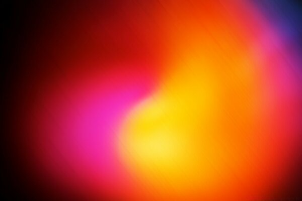 Abstraction de couleur chaude