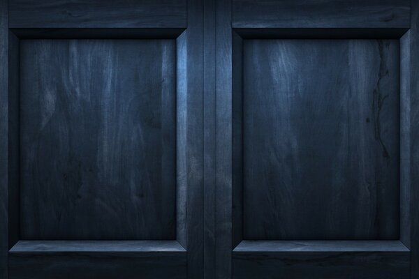 Чёрная древесина. Креативное фото двери