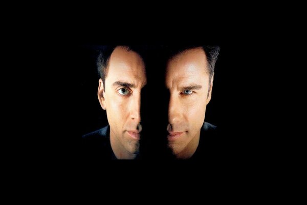 Faceoff Nicolas Cage bez twarzy film akcji John Travolta