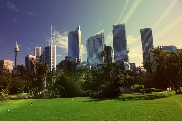 Journeys. America. The City of skyscrapers